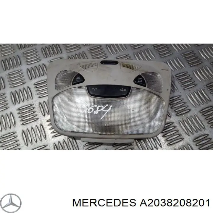 A2038208201 Mercedes Quebra-luz de iluminação de salão (de cabina)