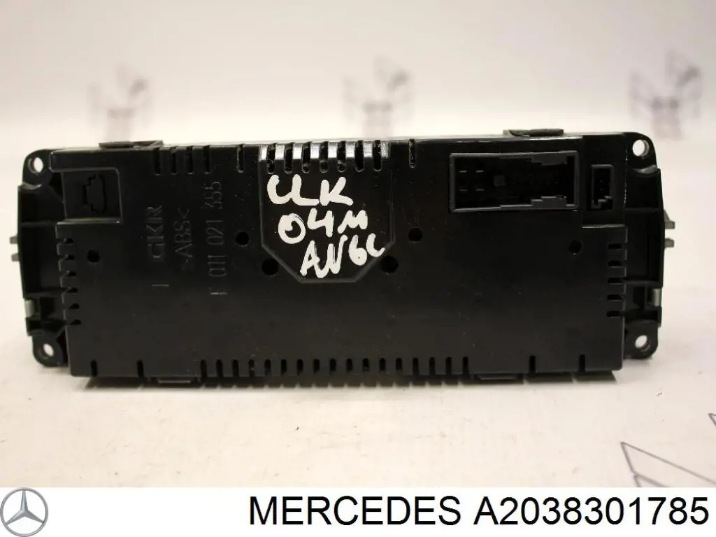 Unidade de controlo dos modos de aquecimento/condicionamento A2038301785 Mercedes
