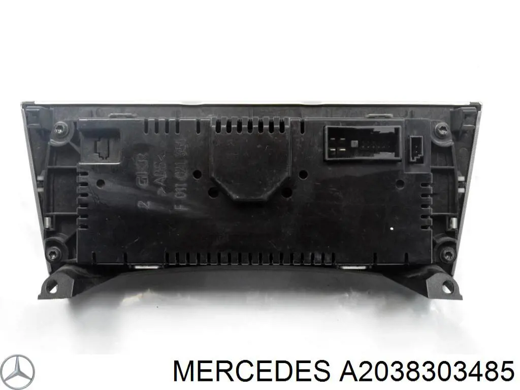 A2038303485 Mercedes Unidade de controlo dos modos de aquecimento/condicionamento