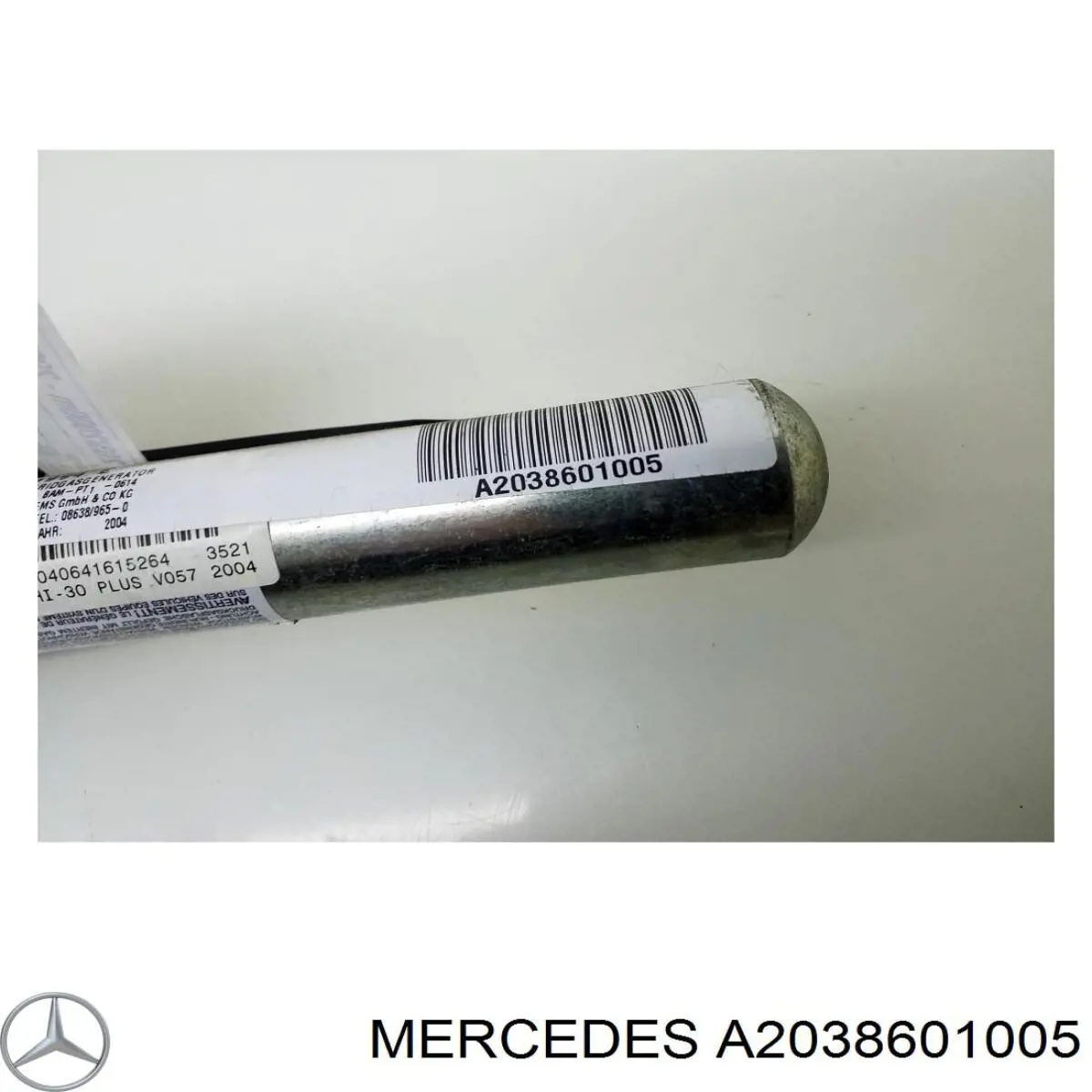 Cinto de segurança (AIRBAG) de estore lateral direito Mercedes A2038601005 preço, a partir de 59,69 USD