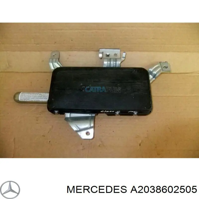 A2038602505 Mercedes Cinto de segurança (AIRBAG) da porta dianteira esquerda