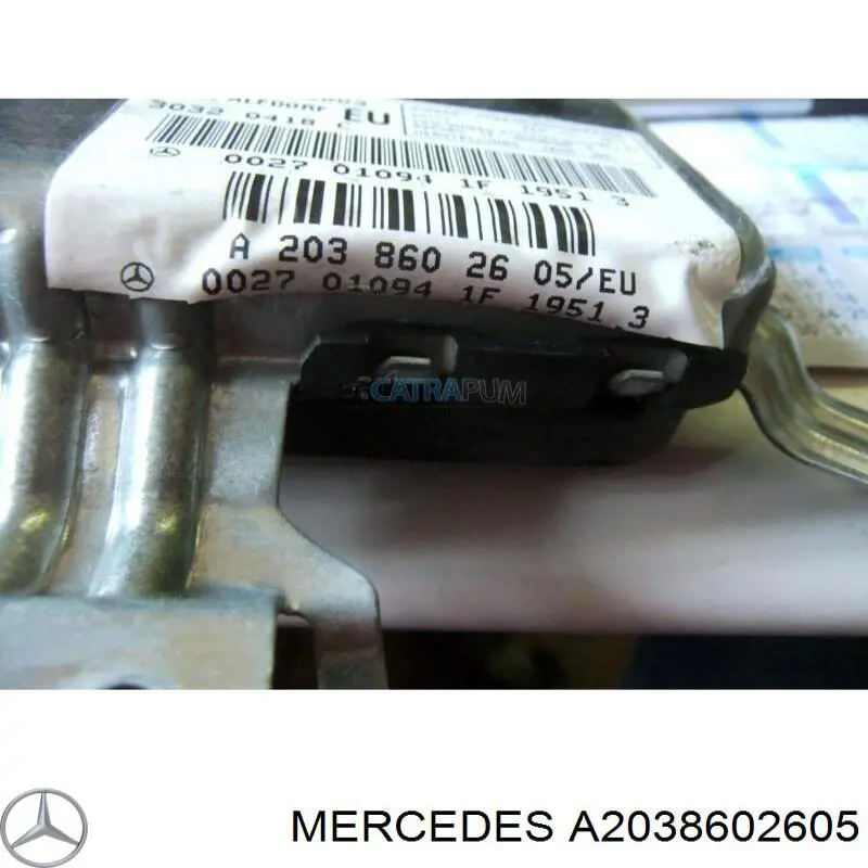 Cinto de segurança (AIRBAG) da porta dianteira direita Mercedes A2038602605 preço, a partir de 35,75 USD