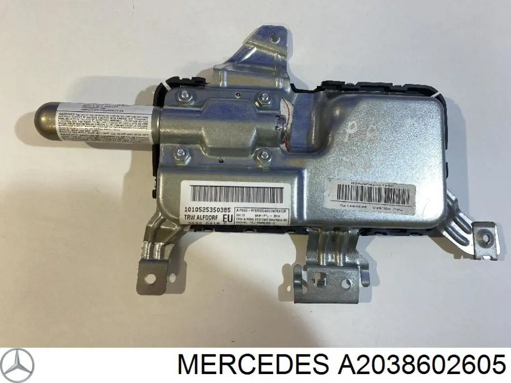 Compre A2038602605 Mercedes Cinto de segurança (AIRBAG) da porta dianteira direita