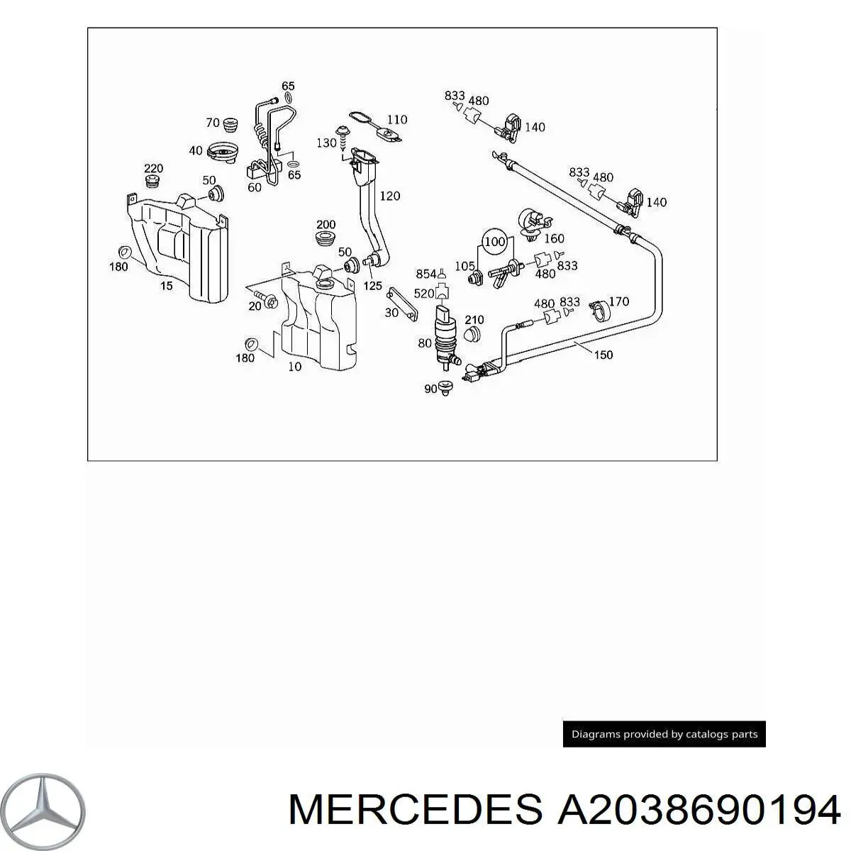  Mercedes A2038690194 preço, a partir de 31,72 USD