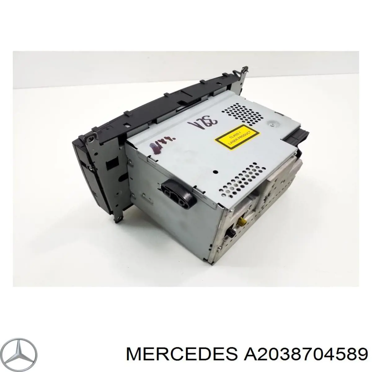 Compre A2038704589 Mercedes Aparelhagem de som (rádio AM/FM)