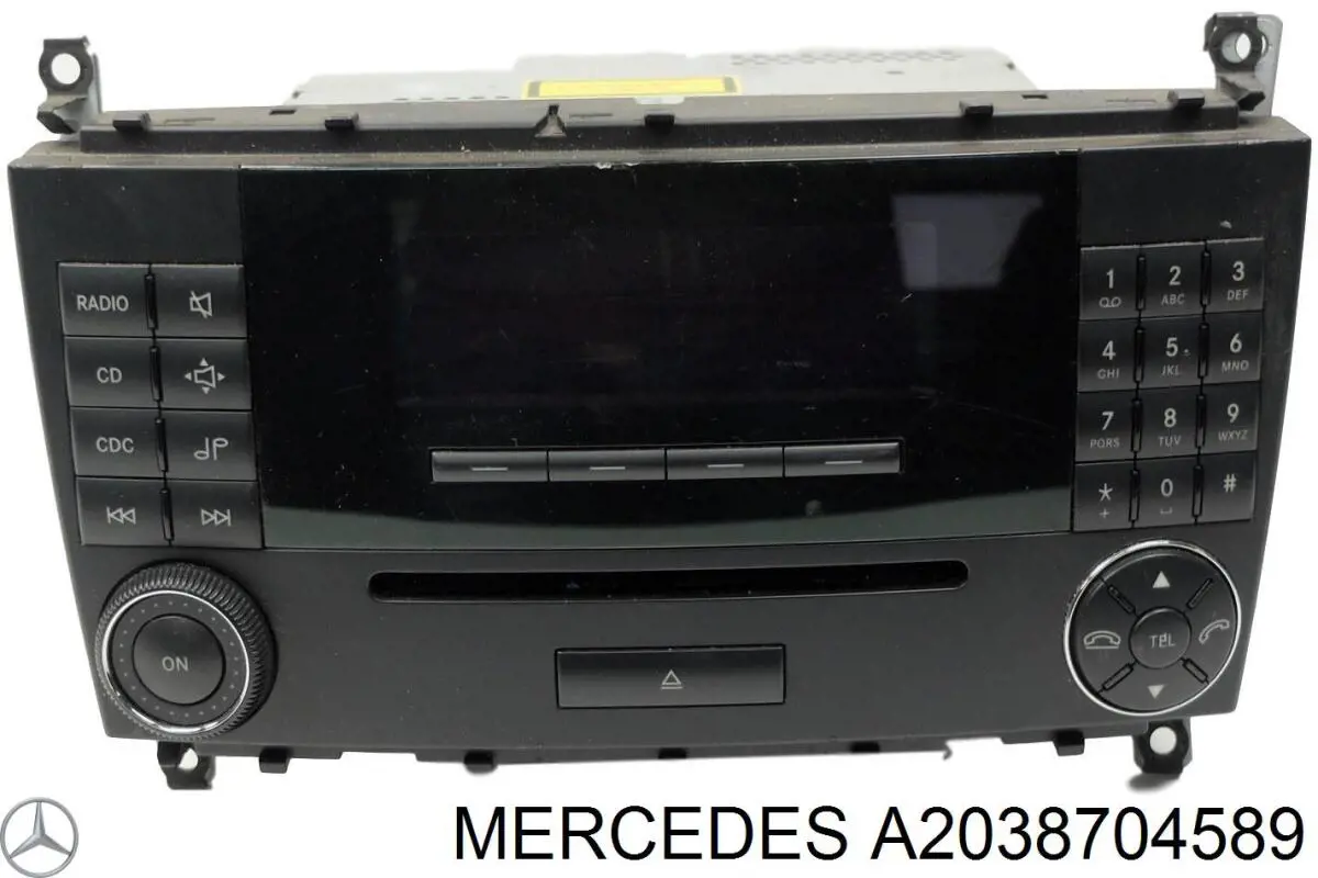 A2038704589 Mercedes Aparelhagem de som (rádio AM/FM)