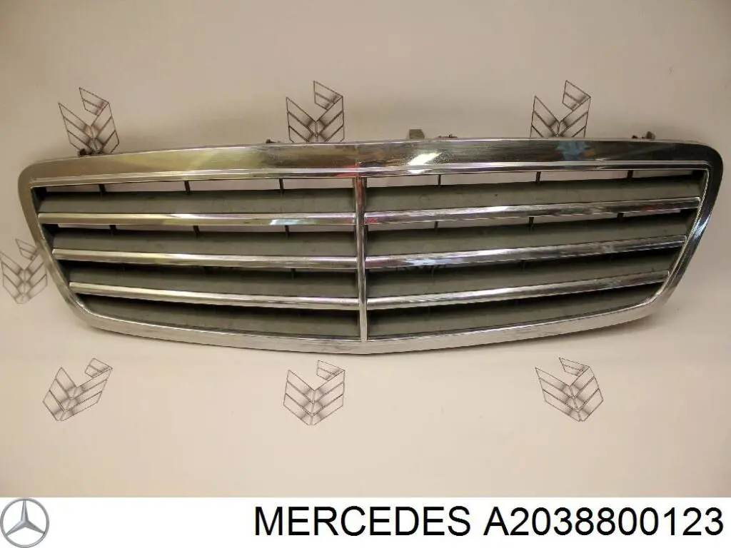 A2038800123 Mercedes Grelha do radiador