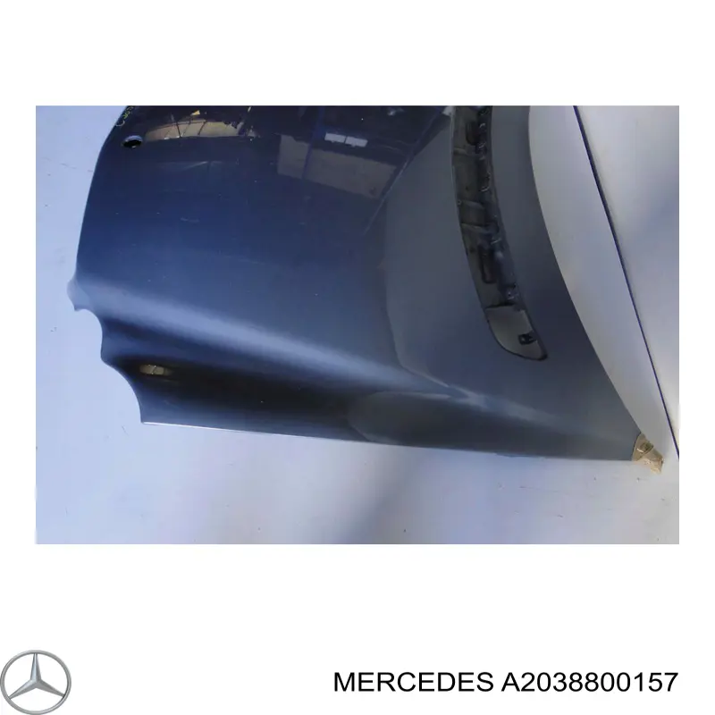 A2038800157 Mercedes Capota