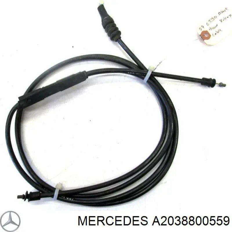A2038800559 Mercedes Cabo traseiro de abertura da capota