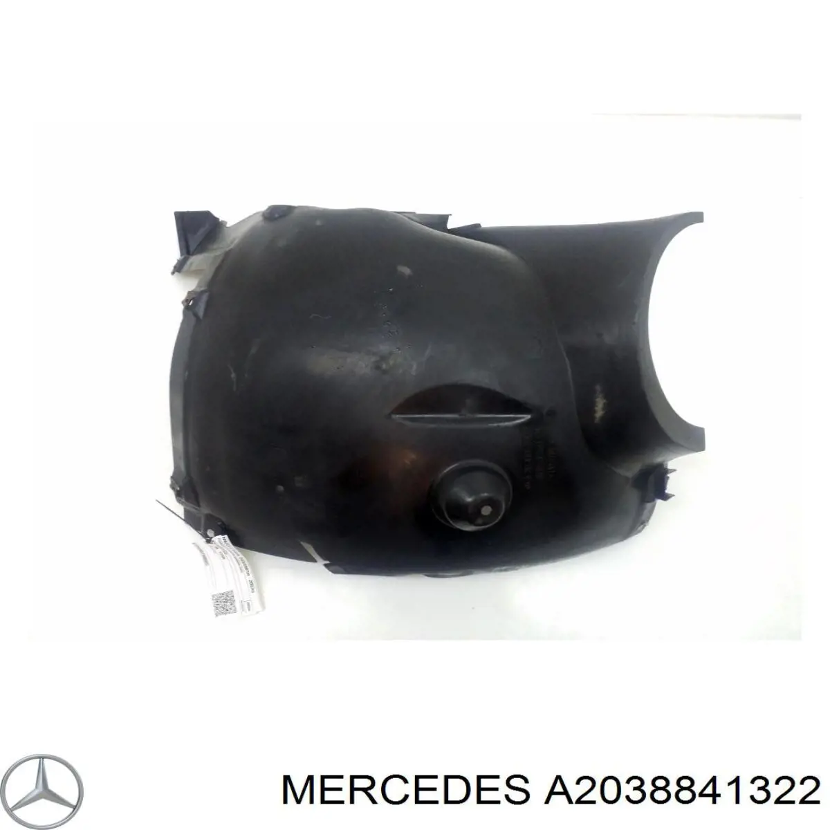 A2038841322 Mercedes Guarda-barras esquerdo dianteiro do pára-lama dianteiro