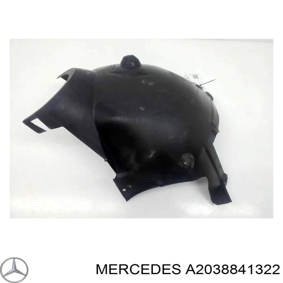 Guarda-barras esquerdo dianteiro do pára-lama dianteiro Mercedes A2038841322 preço, a partir de 21,79 USD