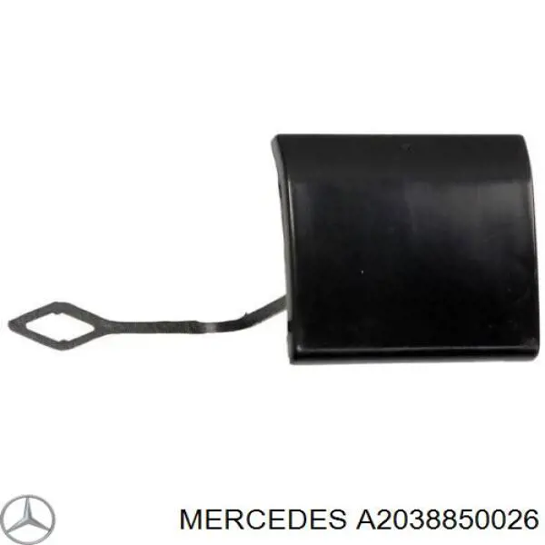 Tampão dianteira do pára-choque do gancho de reboque Mercedes A2038850026 preço, a partir de 13,63 USD
