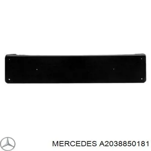 Compre A2038850181 Mercedes Painel de fixação de matrícula dianteira