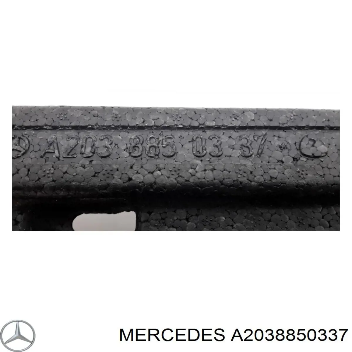 Absorvedor (enchido) do pára-choque dianteiro Mercedes A2038850337 preço, a partir de 50,06 USD