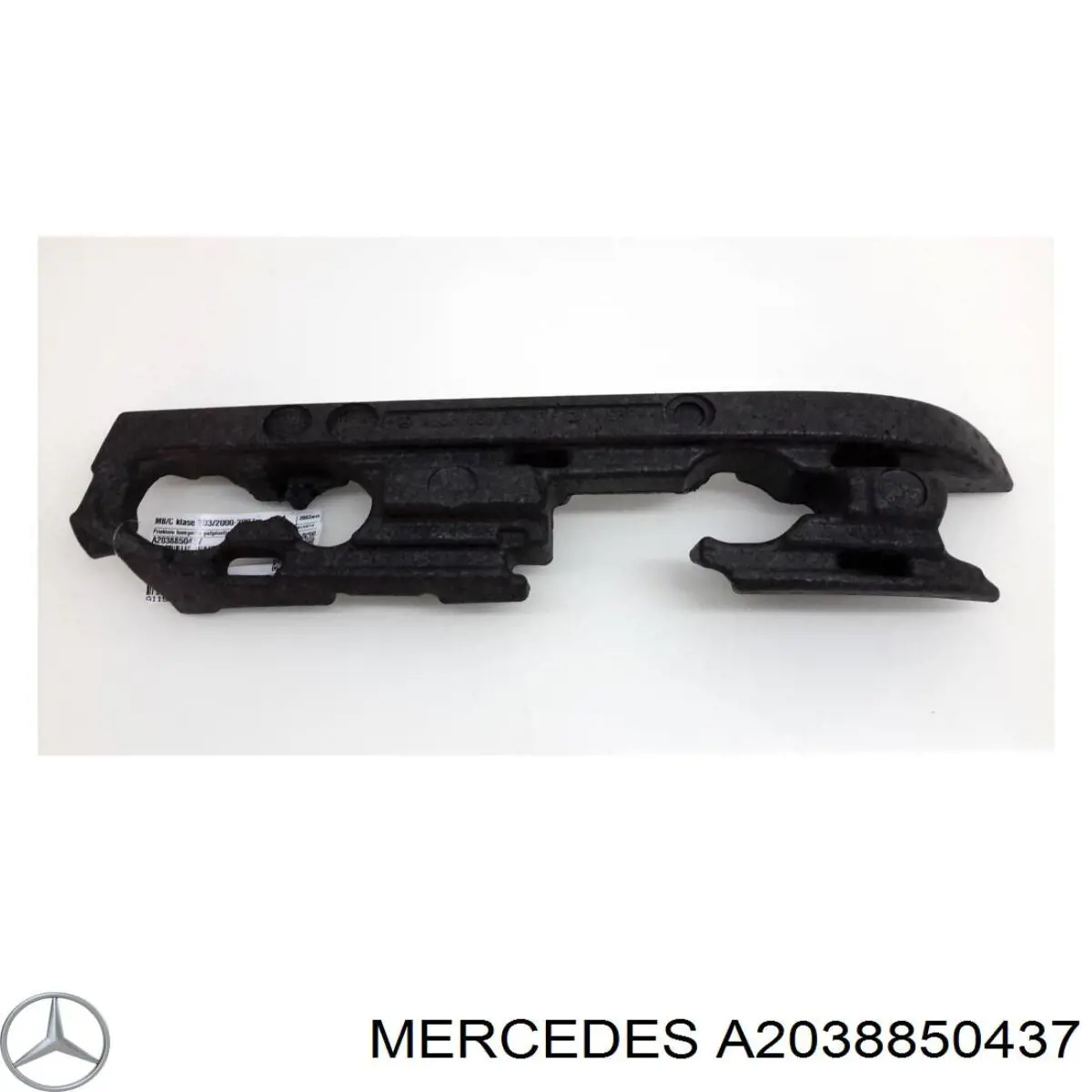 A2038850437 Mercedes Absorvedor (enchido) do pára-choque dianteiro