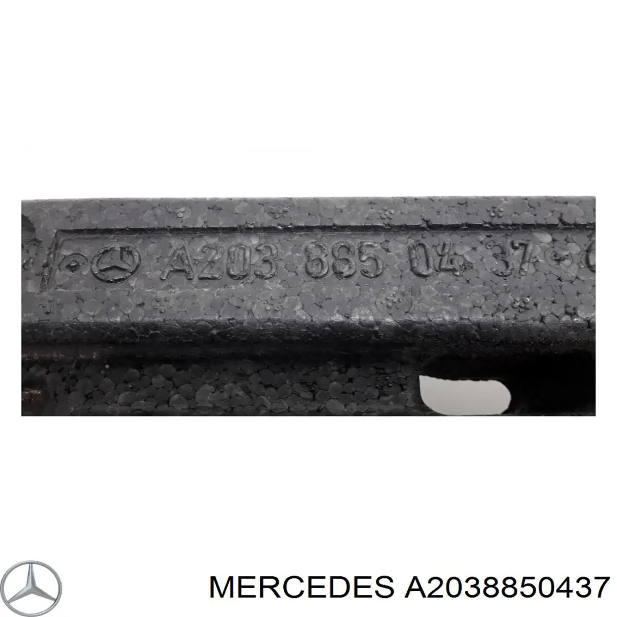 Absorvedor (enchido) do pára-choque dianteiro Mercedes A2038850437 preço, a partir de 50,06 USD