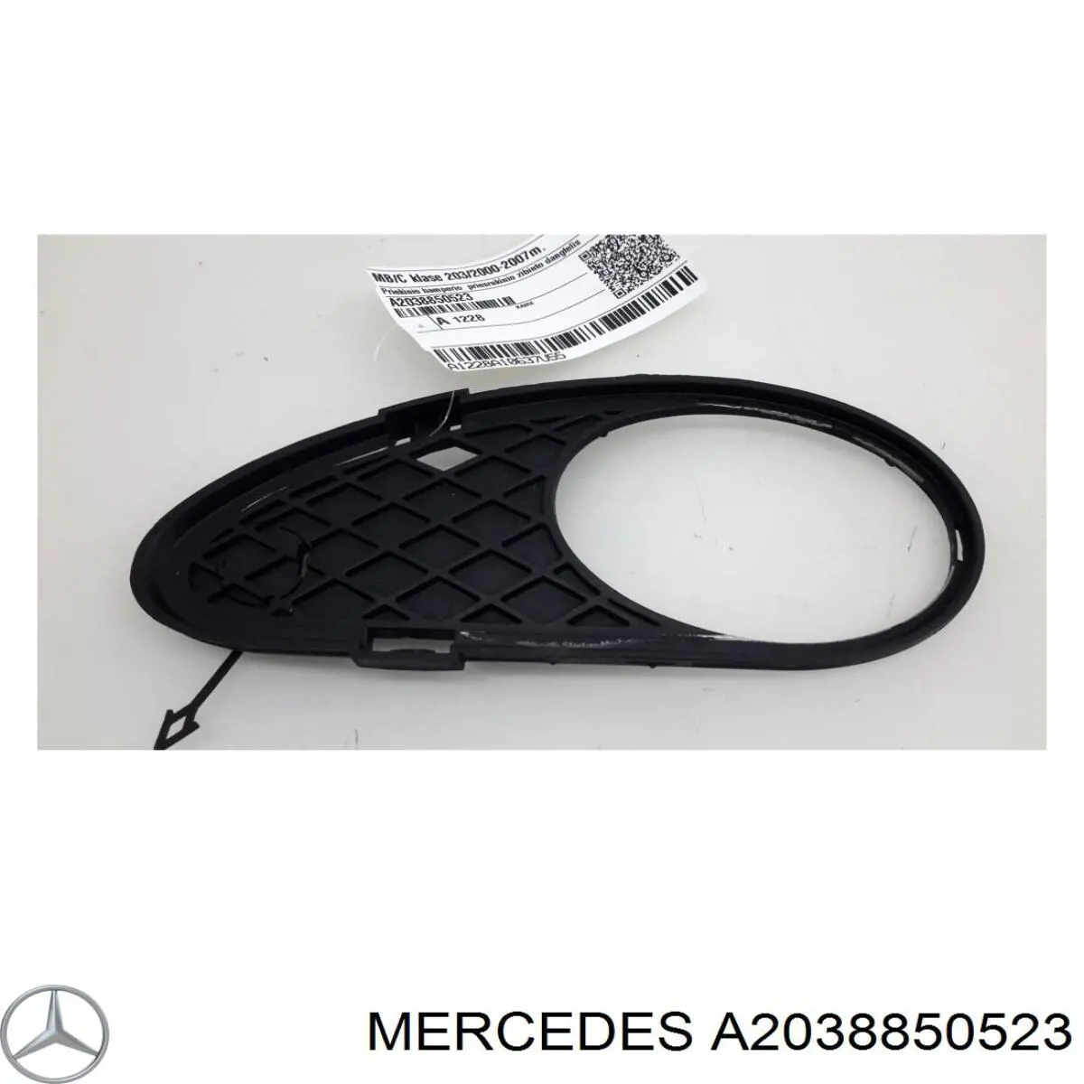 A2038850523 Mercedes Grelha esquerda do pára-choque dianteiro