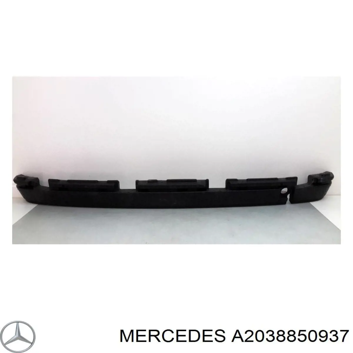 A2038850937 Mercedes Absorvedor (enchido) do pára-choque traseiro