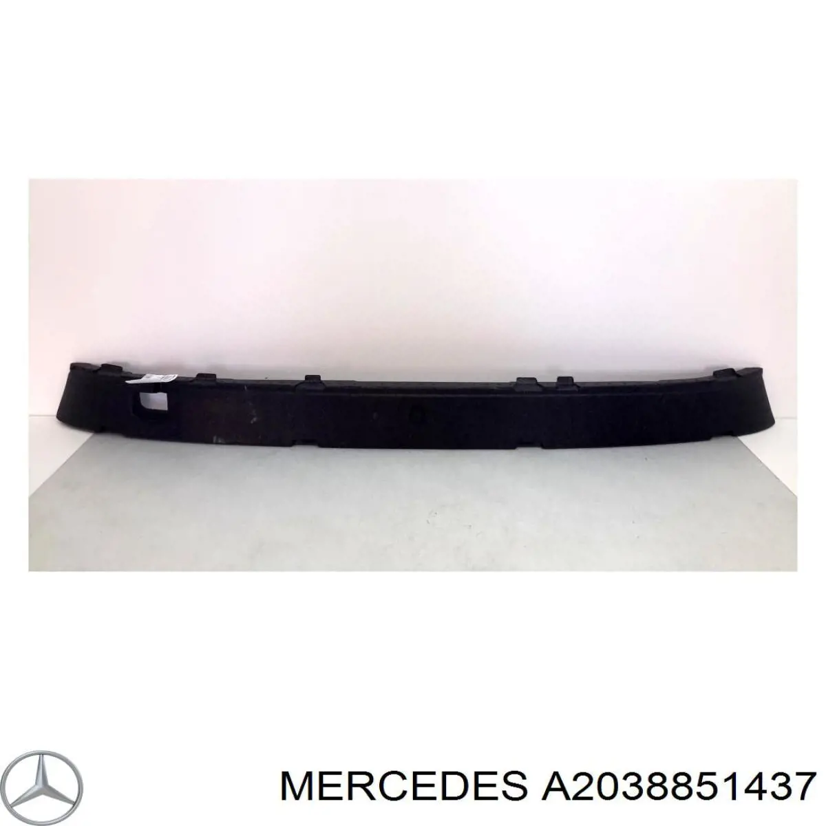 A2038851437 Mercedes Absorvedor (enchido) do pára-choque traseiro