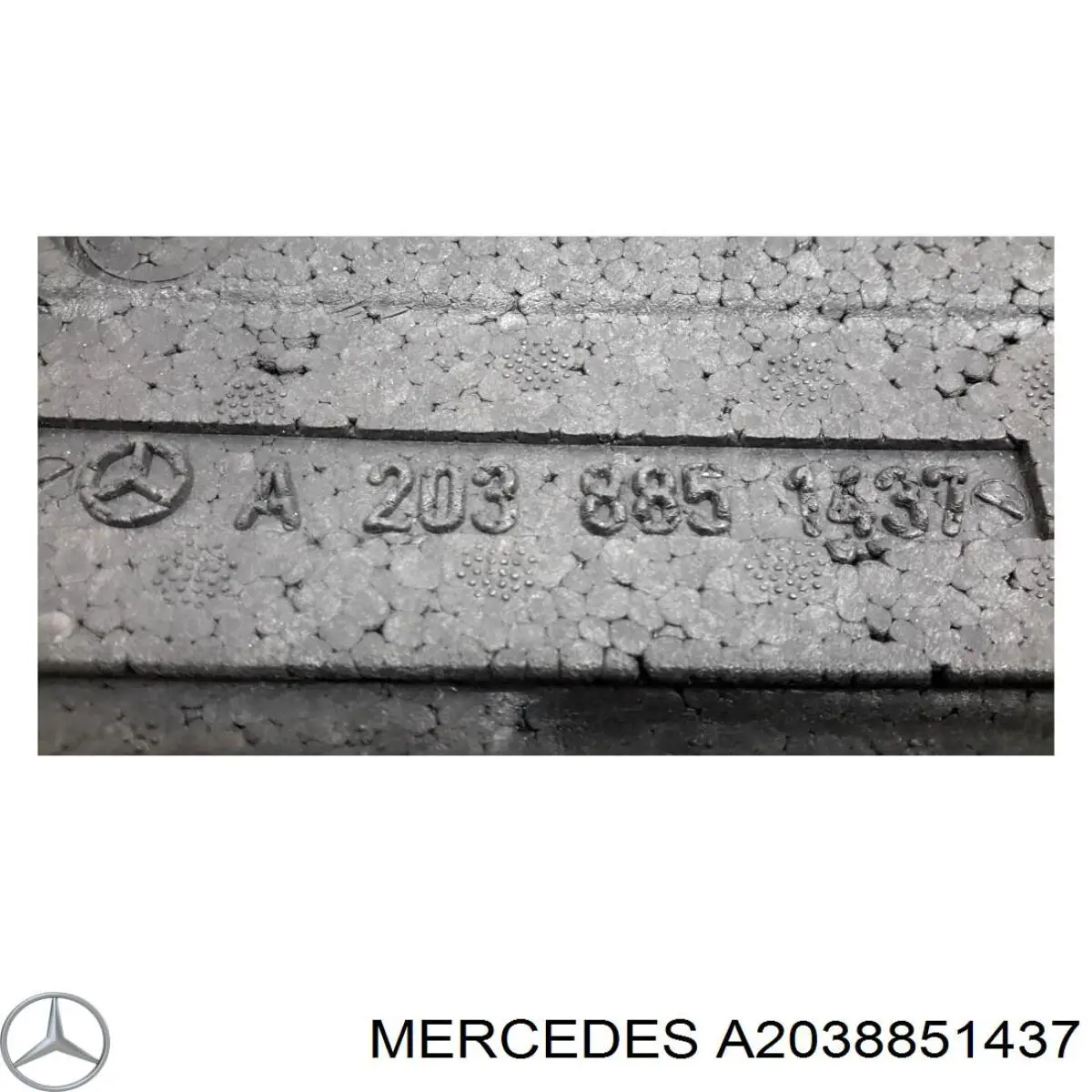 Absorvedor (enchido) do pára-choque traseiro Mercedes A2038851437 preço, a partir de 192,58 USD