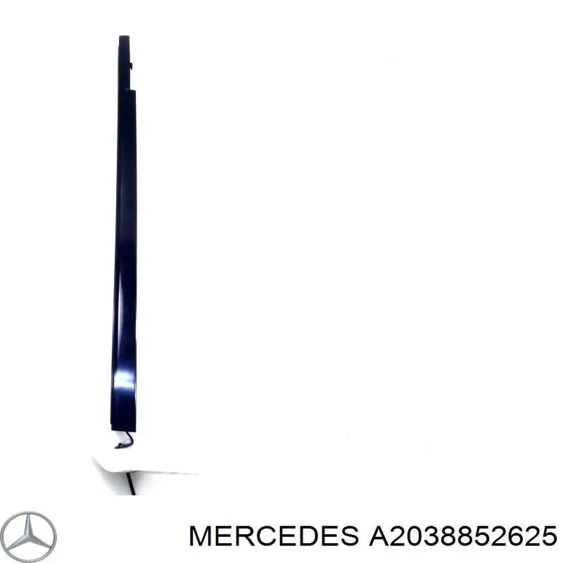  Pára-choque traseiro Mercedes C carrinha (S203) (2001 - 2007) 