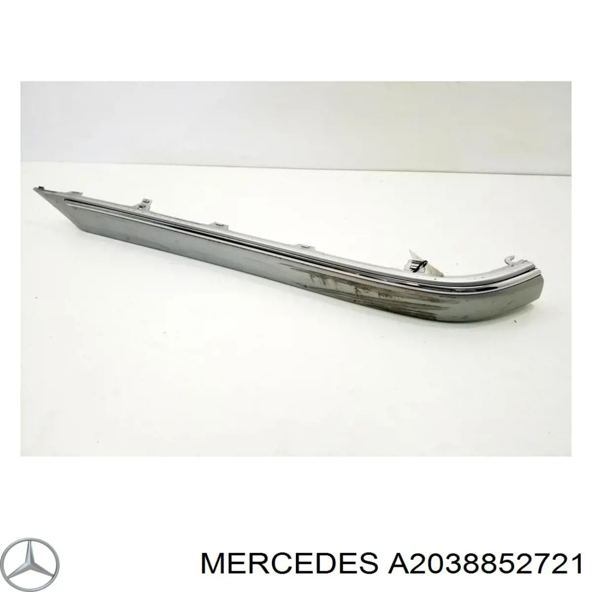 Placa sobreposta do pára-choque traseiro esquerdo Mercedes A2038852721 preço, a partir de 46,44 USD