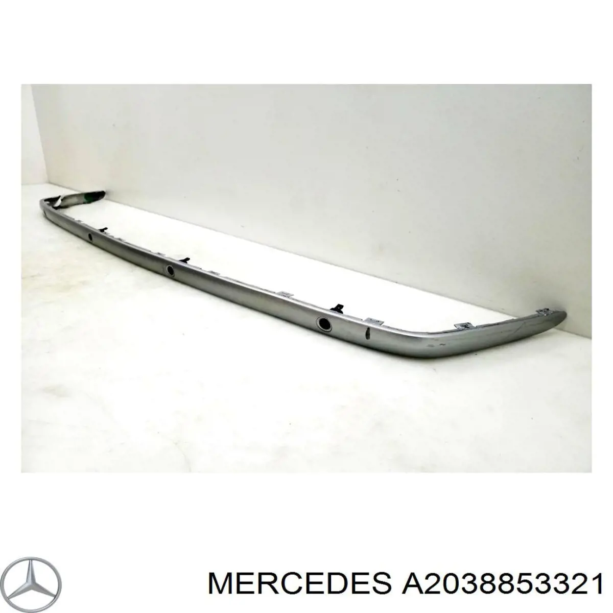 Spoiler do pára-choque traseiro Mercedes A20388533219197 preço, a partir de 542,35 USD