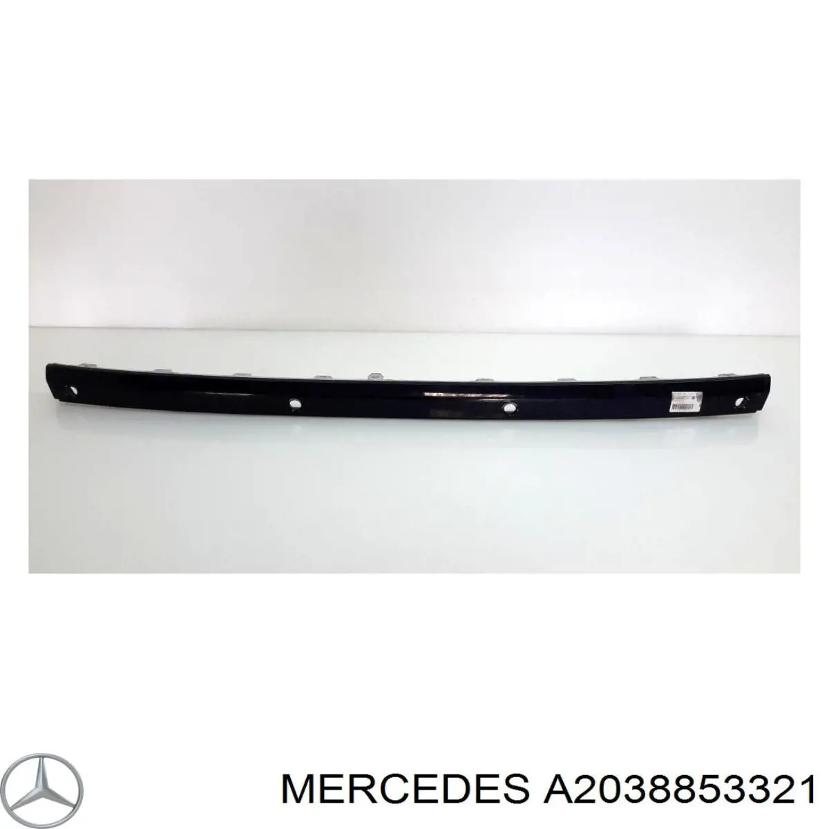 Compre A20388533219197 Mercedes Spoiler do pára-choque traseiro