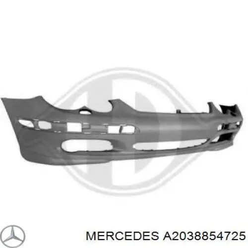 Compre A2038854725 Mercedes Pára-choque dianteiro