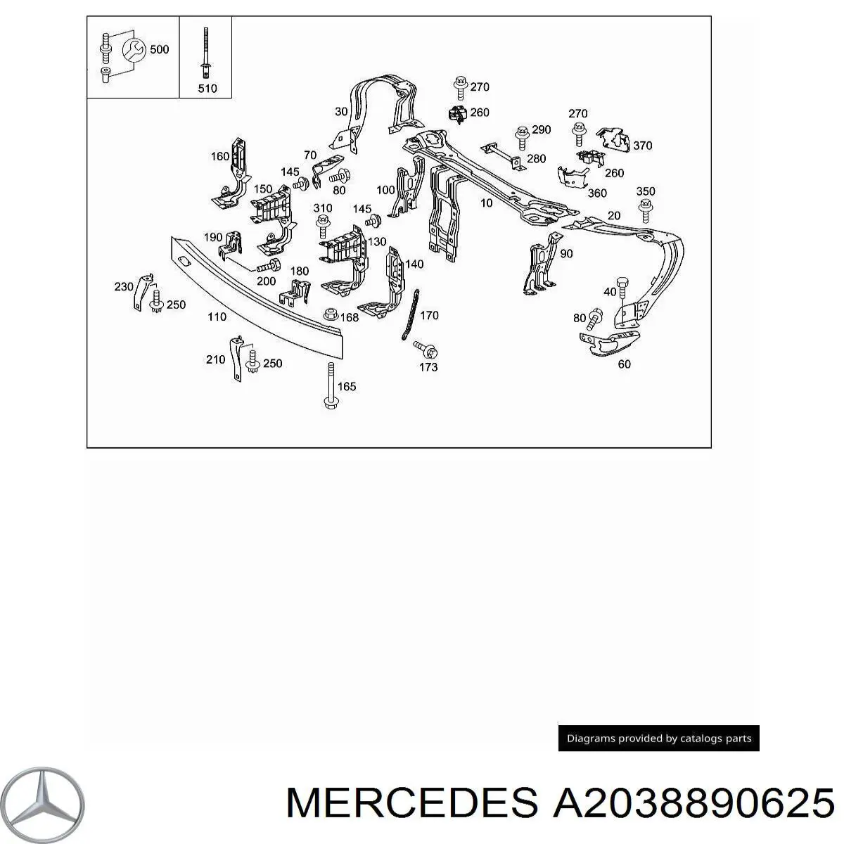 A2038890625 Mercedes 