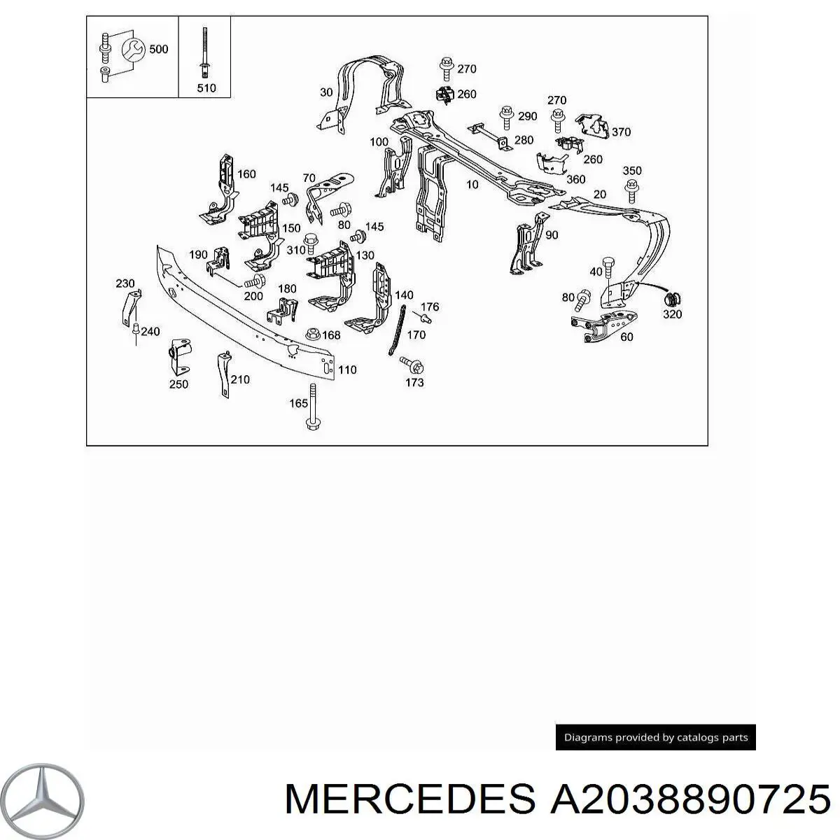  Mercedes A2038890725 preço, a partir de 11,91 USD