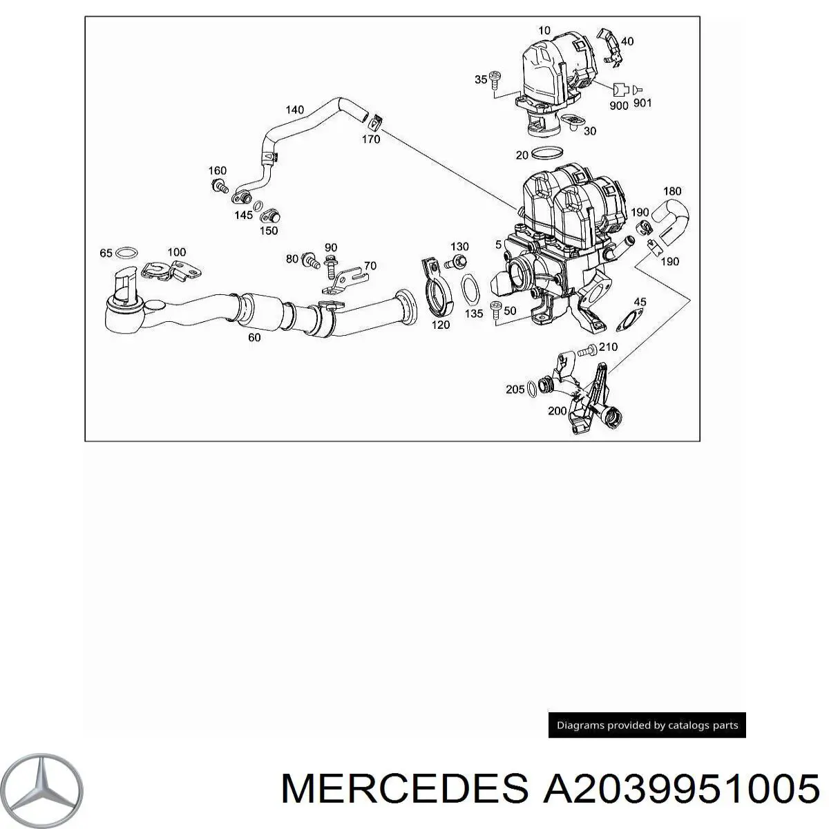  Mercedes A2039951005 preço, a partir de 10,21 USD