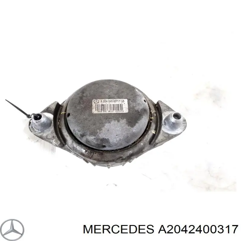 A2042400317 Mercedes Coxim (suporte) direito de motor