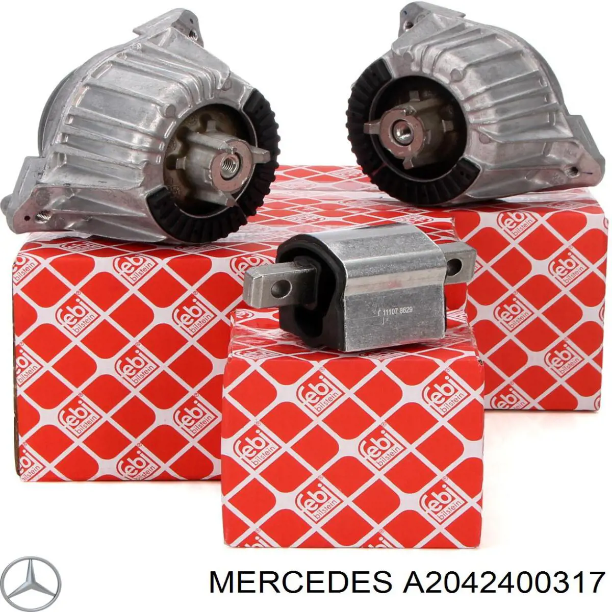 Coxim (suporte) direito de motor Mercedes A2042400317 preço, a partir de 85,34 USD