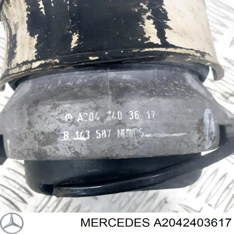 Compre A2042403617 Mercedes Coxim (suporte) esquerdo de motor