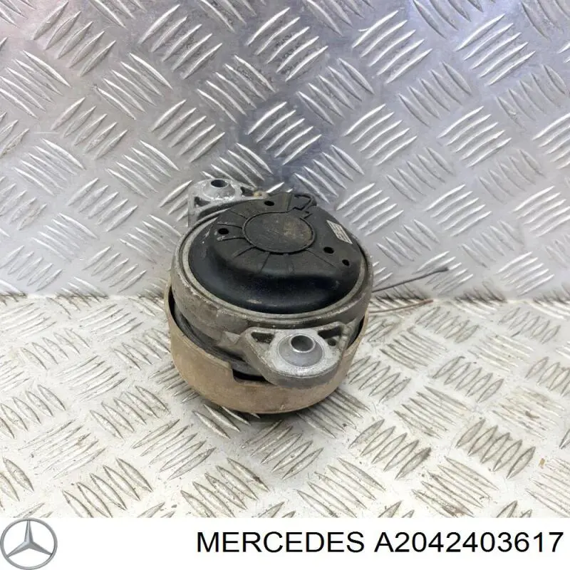 A2042403617 Mercedes Coxim (suporte) esquerdo de motor
