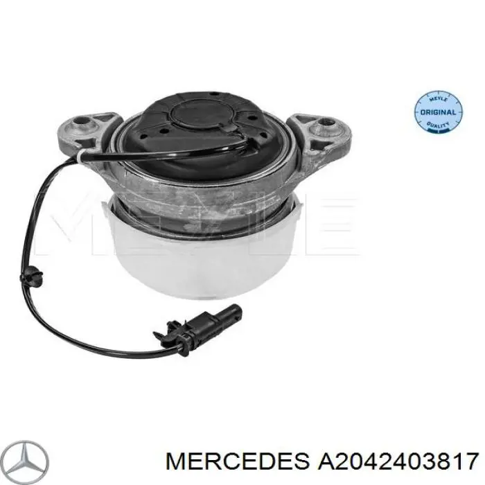 A2042403817 Mercedes Coxim (suporte) esquerdo dianteiro de motor