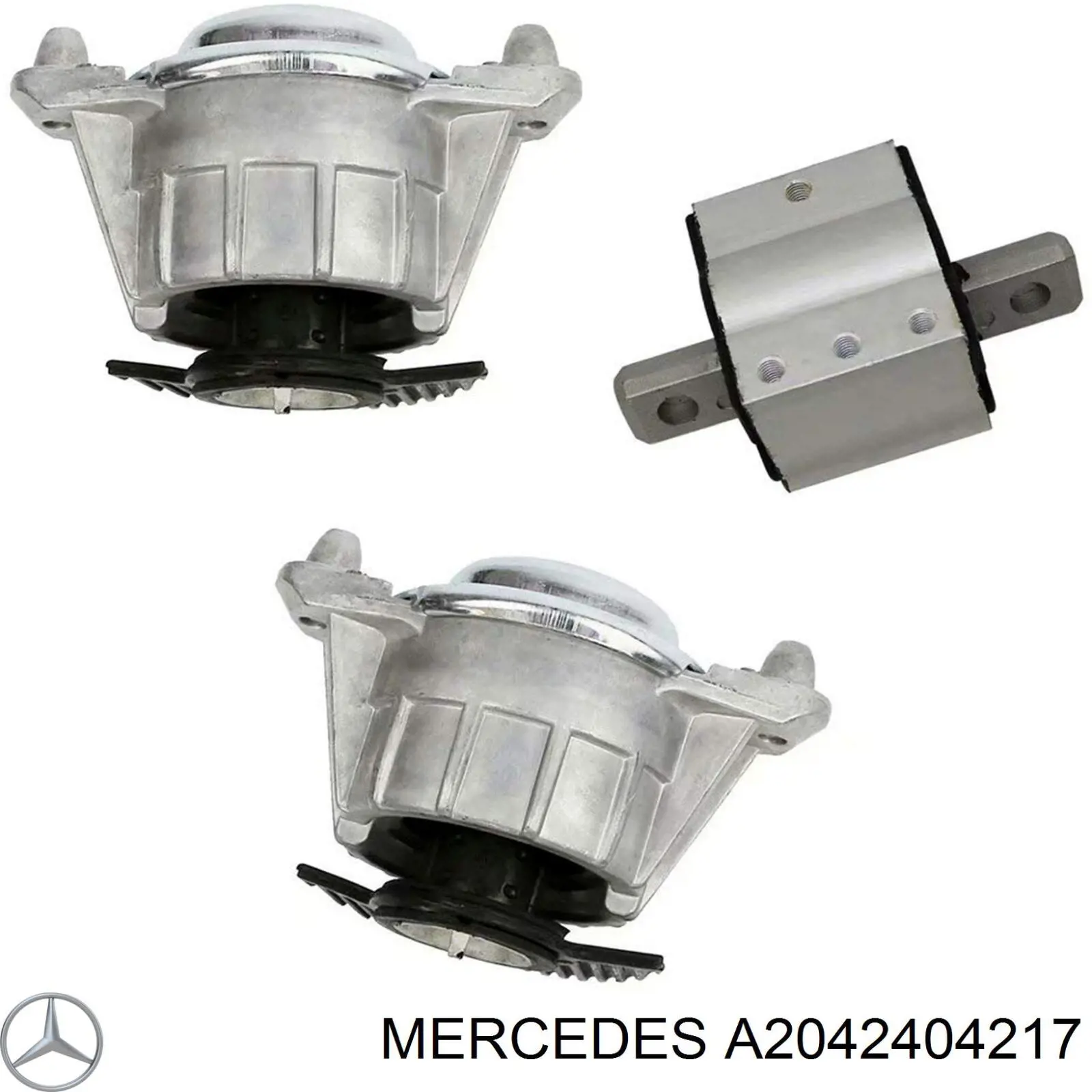 A2042404217 Mercedes Coxim (suporte) esquerdo/direito de motor