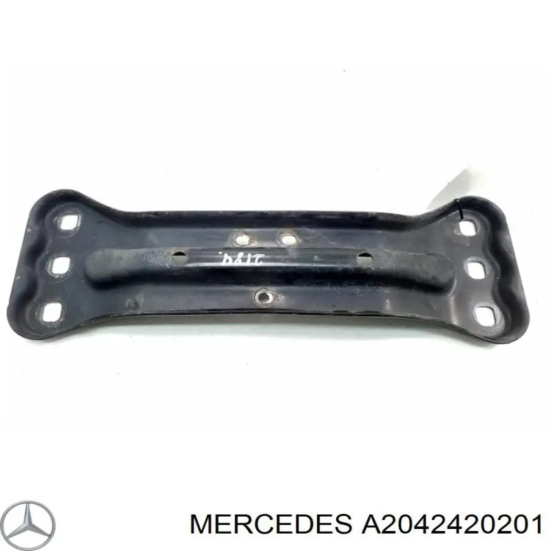 A2042420201 Mercedes Viga de fixação da caixa de mudança