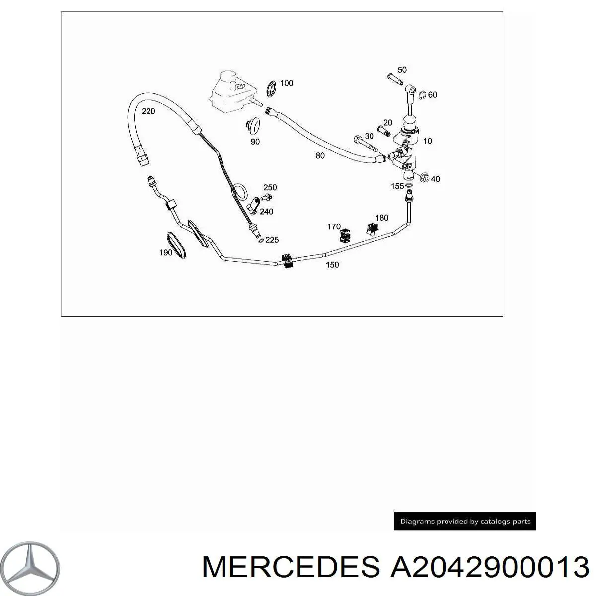 A2042900013 Mercedes 