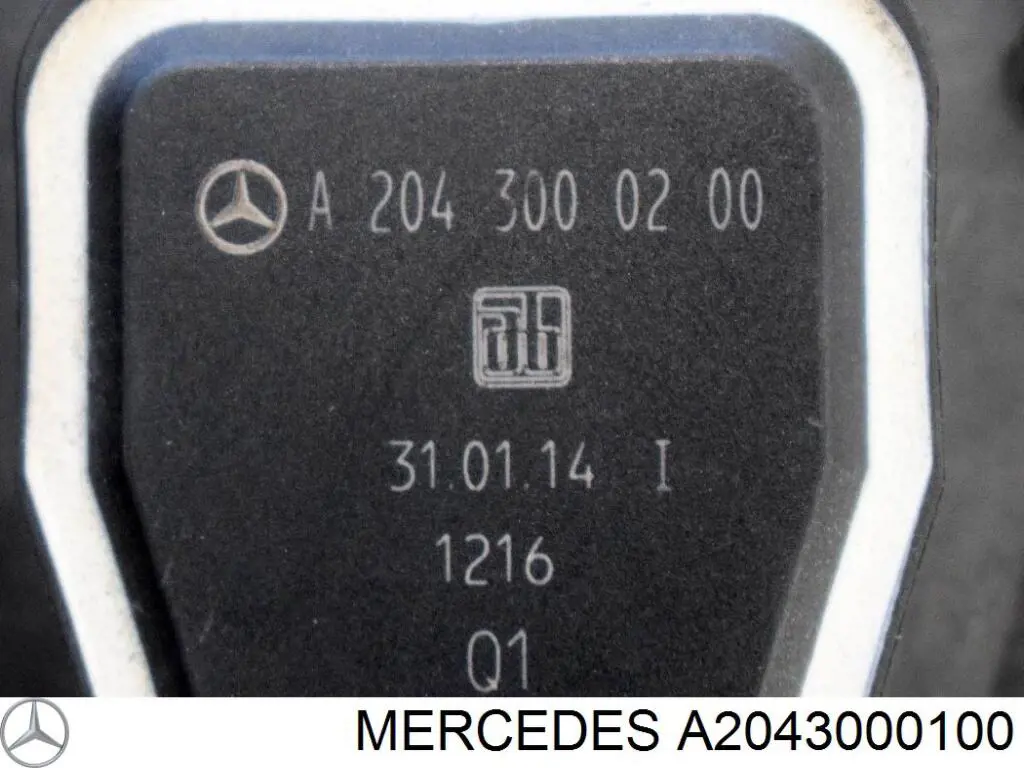Pedal de gás (de acelerador) Mercedes A2043000100 preço, a partir de 42,46 USD
