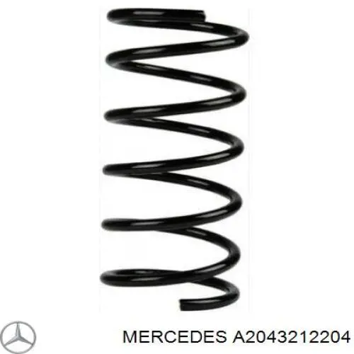 Mola dianteira Mercedes A2043212204 preço, a partir de 41,34 USD