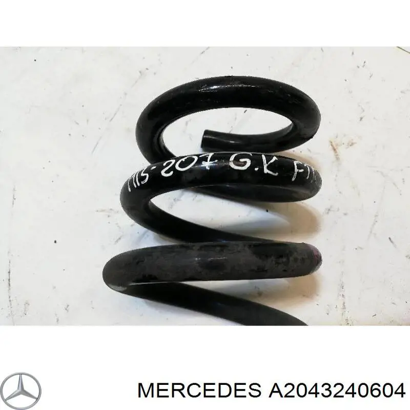 Mola traseira Mercedes A2043240604 preço, a partir de 50,20 USD