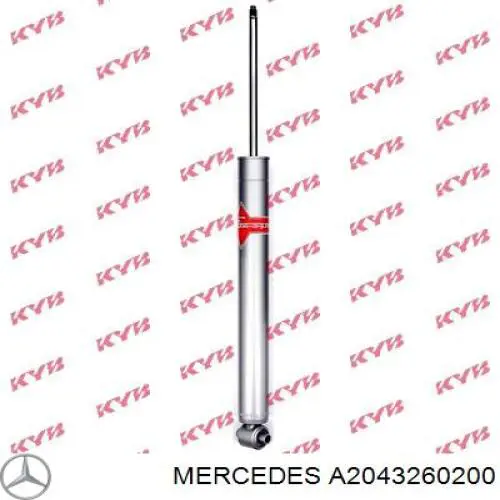 A2043260200 Mercedes Amortecedor traseiro