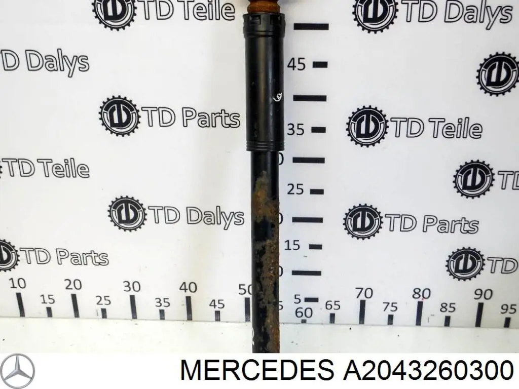 A2043260300 Mercedes Amortecedor traseiro