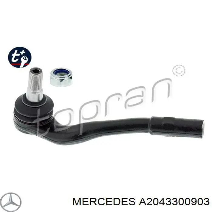Ponta externa da barra de direção Mercedes A2043300903 preço, a partir de 25,38 USD