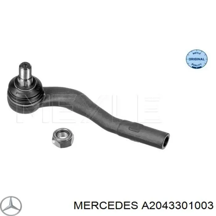 A2043301003 Mercedes Ponta externa da barra de direção