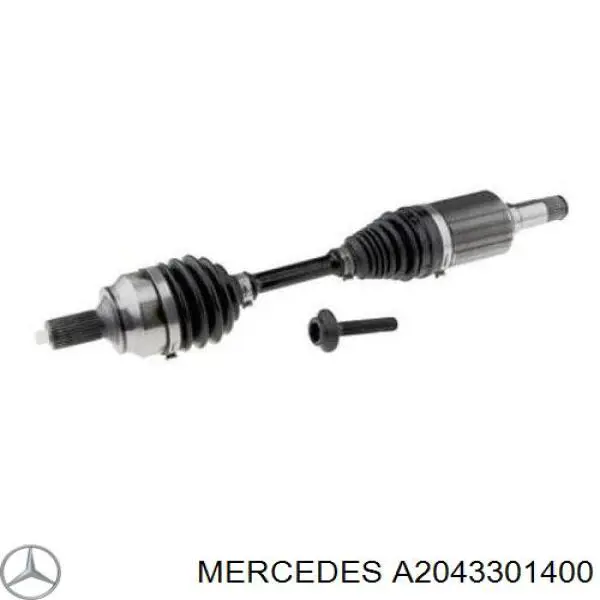Semieixo (acionador) dianteiro direito Mercedes A2043301400 preço, a partir de 138,17 USD