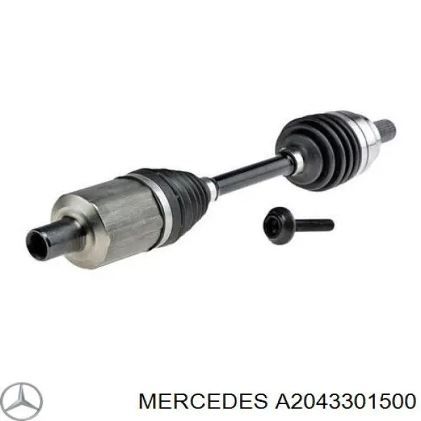 A2043301500 Mercedes Semieixo (acionador) dianteiro esquerdo