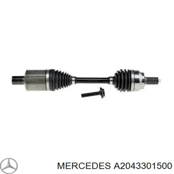 Compre A2043301500 Mercedes Semieixo (acionador) dianteiro esquerdo